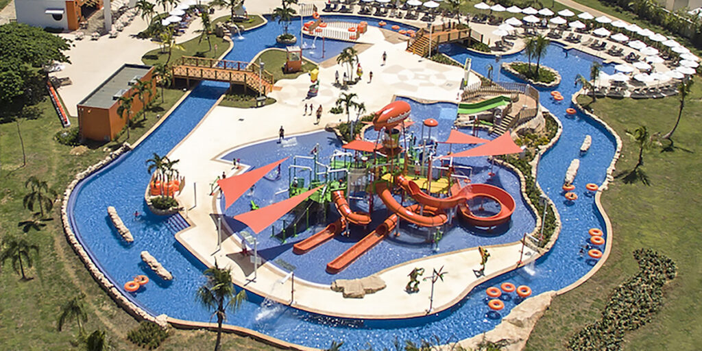 Best all-inclusive resorts for families. nickelodeon punta cana pool