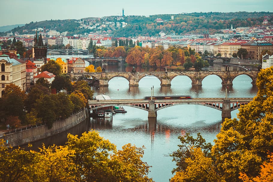 fall vacation ideas, vltava river